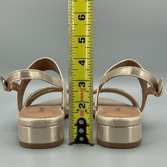 NEW Style & Co Women’s Selbiee Slingback Dress Sandals Silver Size 8M - Picture 4 of 10